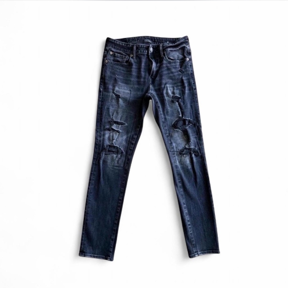 American Eagle Outfitters Distressed Skinny Jeans 30x30